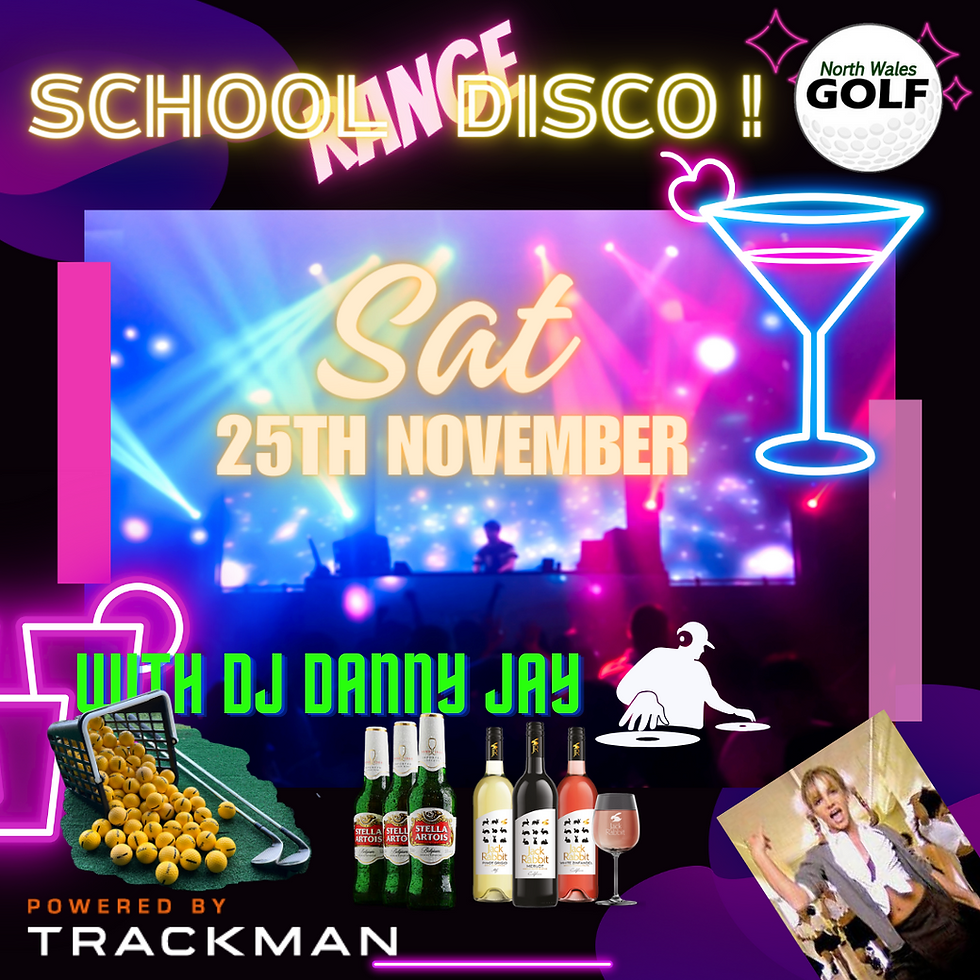 School Disco at the Driving Range
