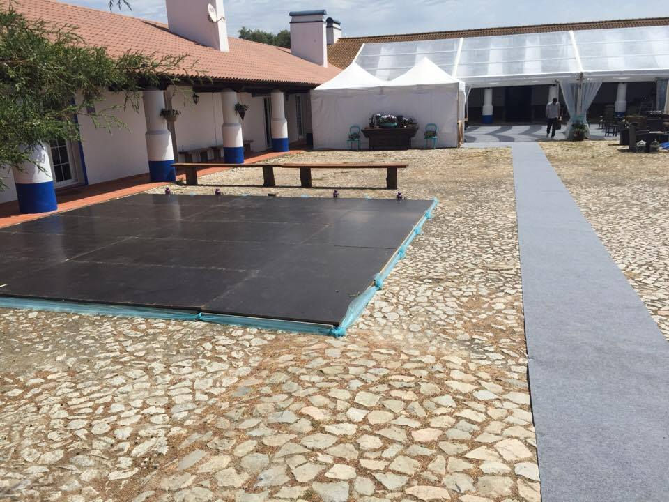 Pista dança Madeira