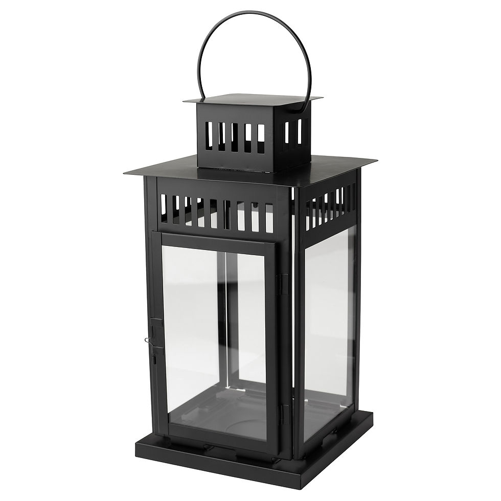 Lanterna porta velas