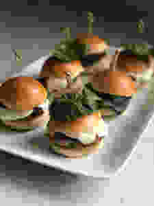 Shiitake Parmesan Sliders