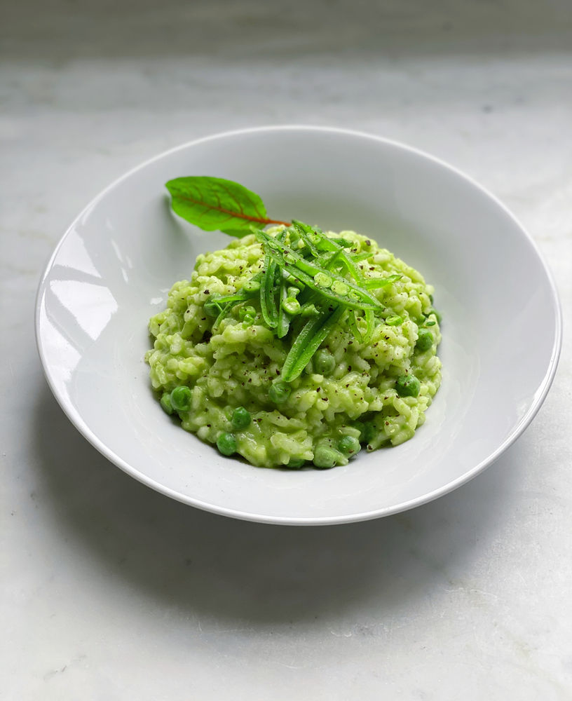 Spring Pea Risotto