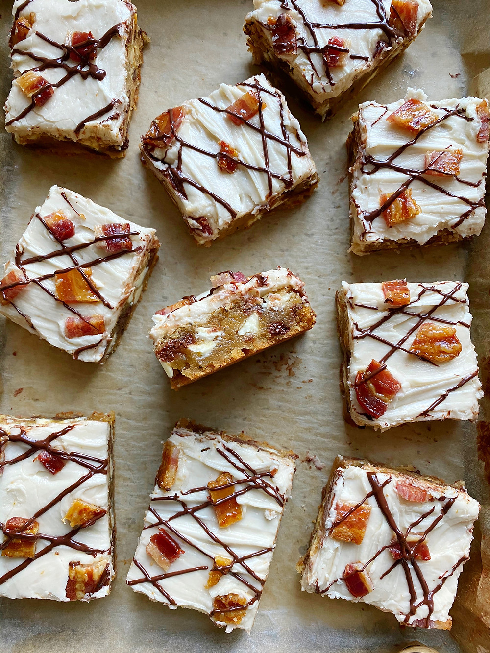 Maple-Bacon Cookie Bars
