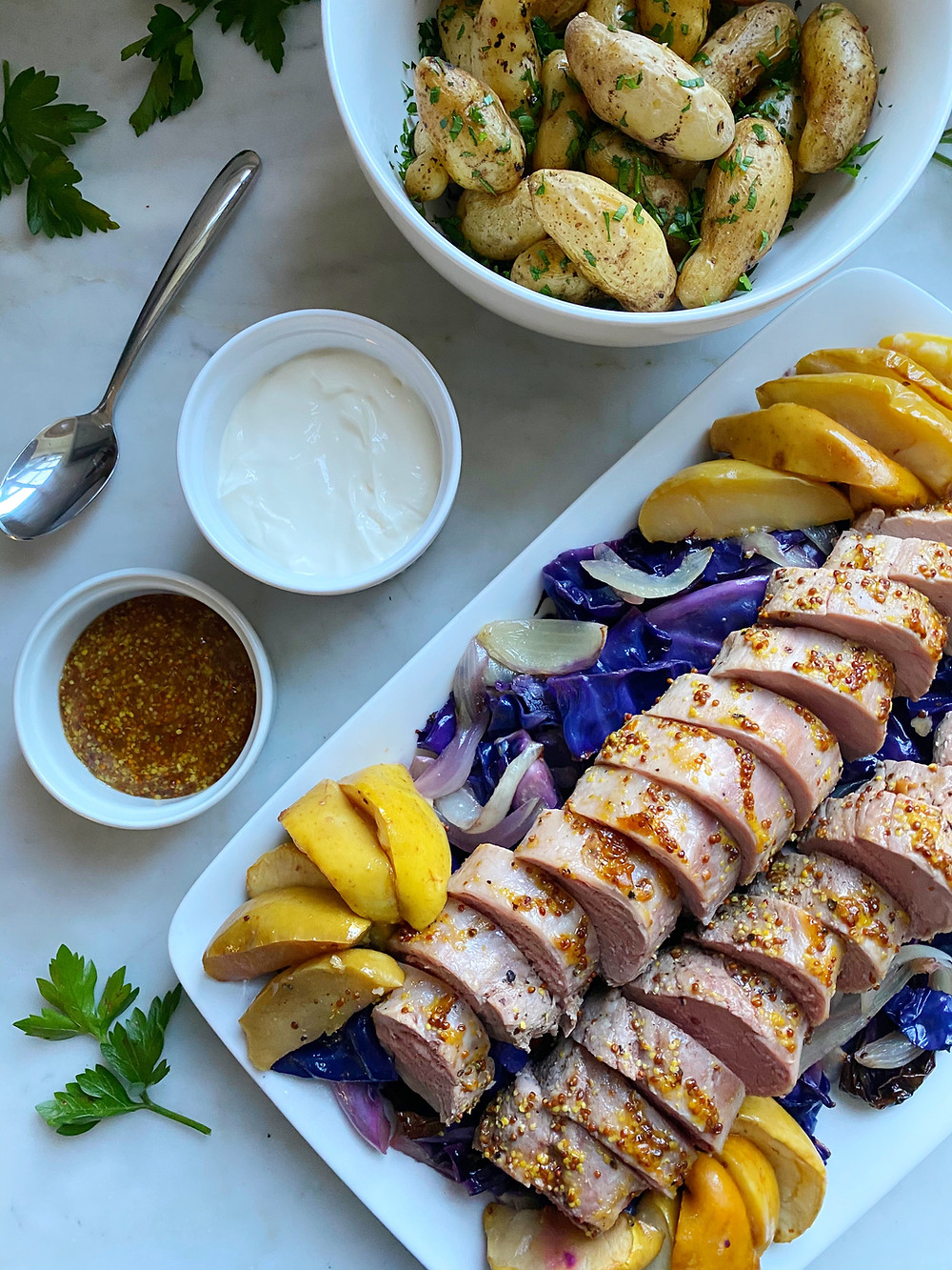 Moroccan Sheet Pan Dinner