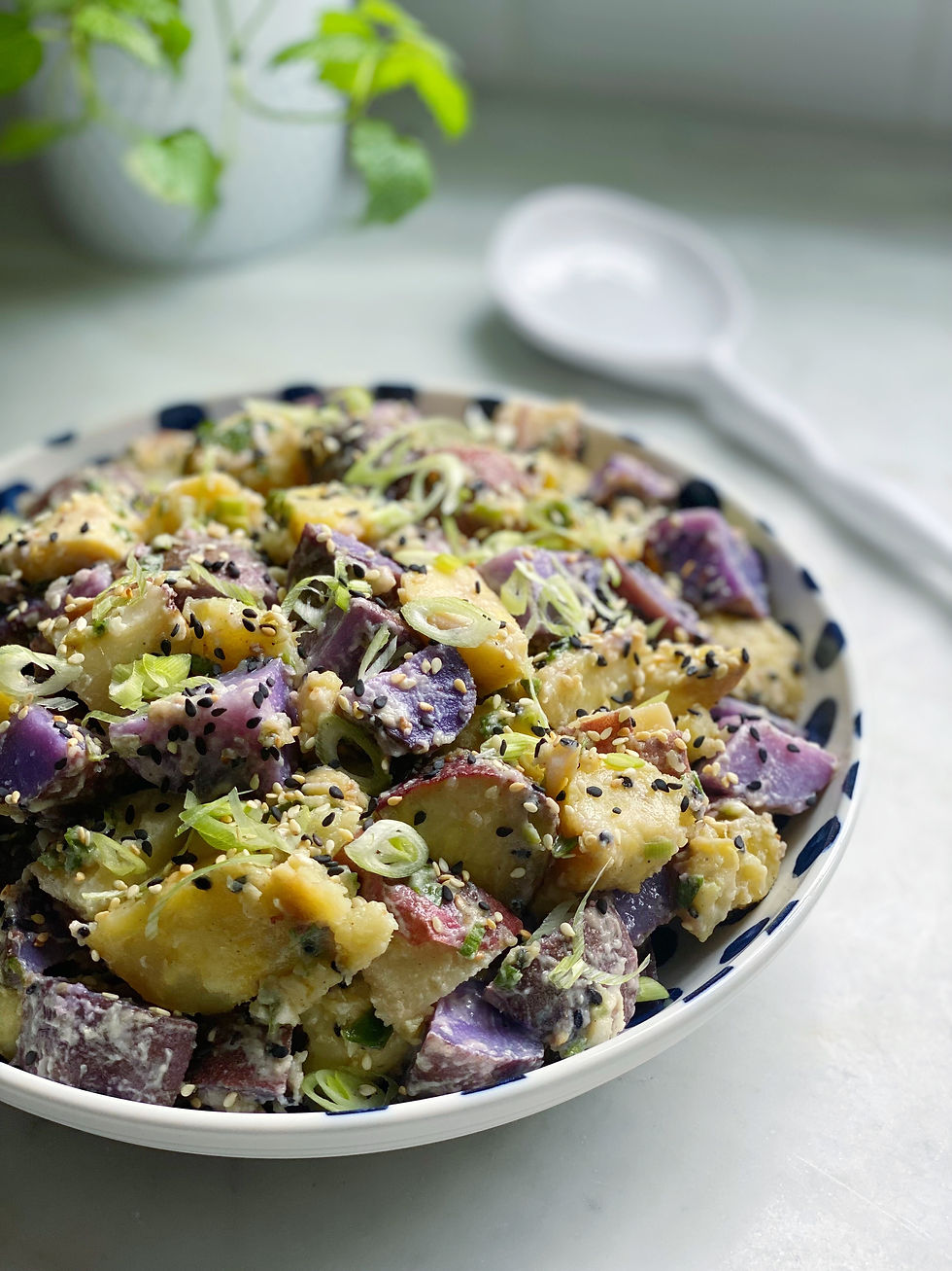 Sesame Sweet Potato Salad