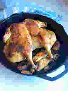 Spatchcock Lavender-Lemon-Thyme Chicken