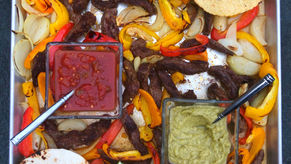 Sheet Pan Steak Fajitas