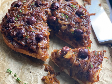 Pissaladière Tartine