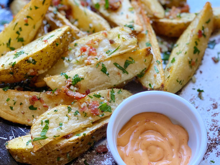 Bacon, Egg & Cheese Oven Fries