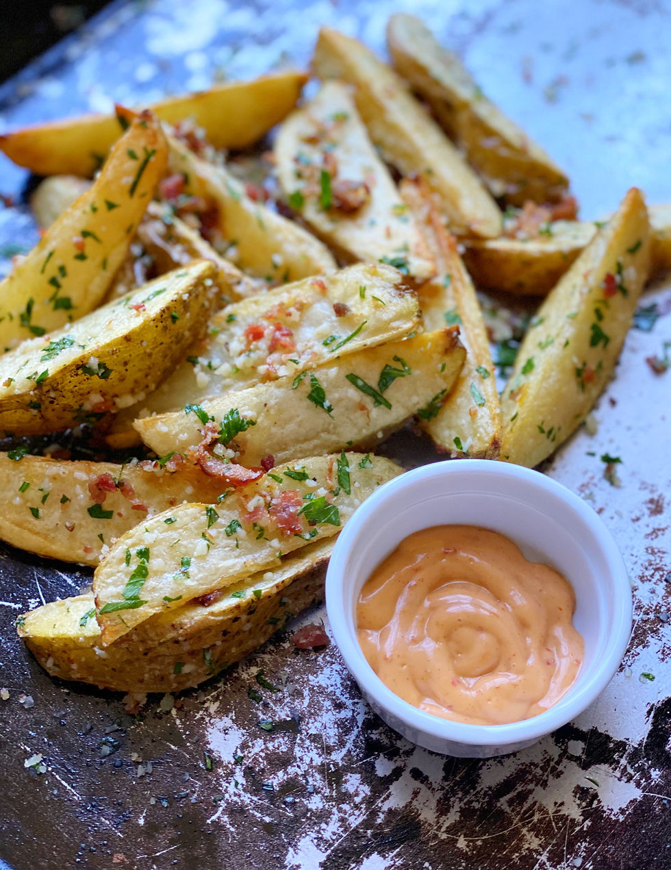 Bacon, Egg & Cheese Oven Fries