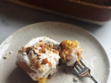 Sweet Potato Cinnamon Rolls