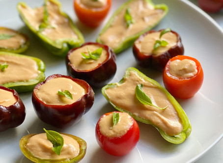 Ratatouille Hummus