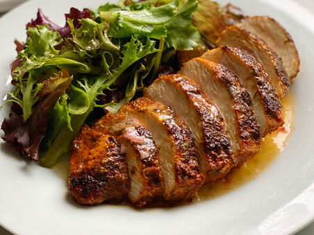 Cajun Chicken with Beurre Blanc