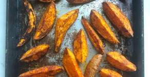 Spiced Sweet Potato Oven Fries