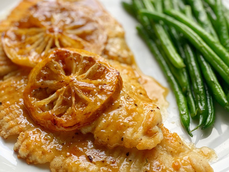 Skate Wing with Ponderosa Lemon Brown Butter