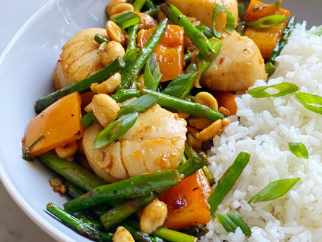 Kung Pao Scallops