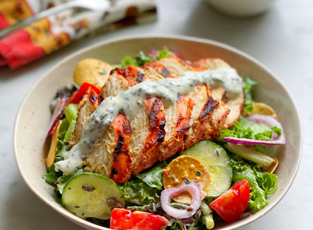 Tandoori Chicken with Raitha Dressing