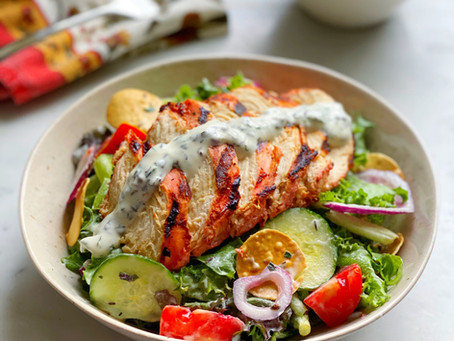 Tandoori Chicken with Raitha Dressing