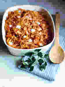 Baked Spaghetti Marinara