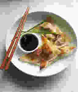 Panfried Pork & Shitake Potstickers