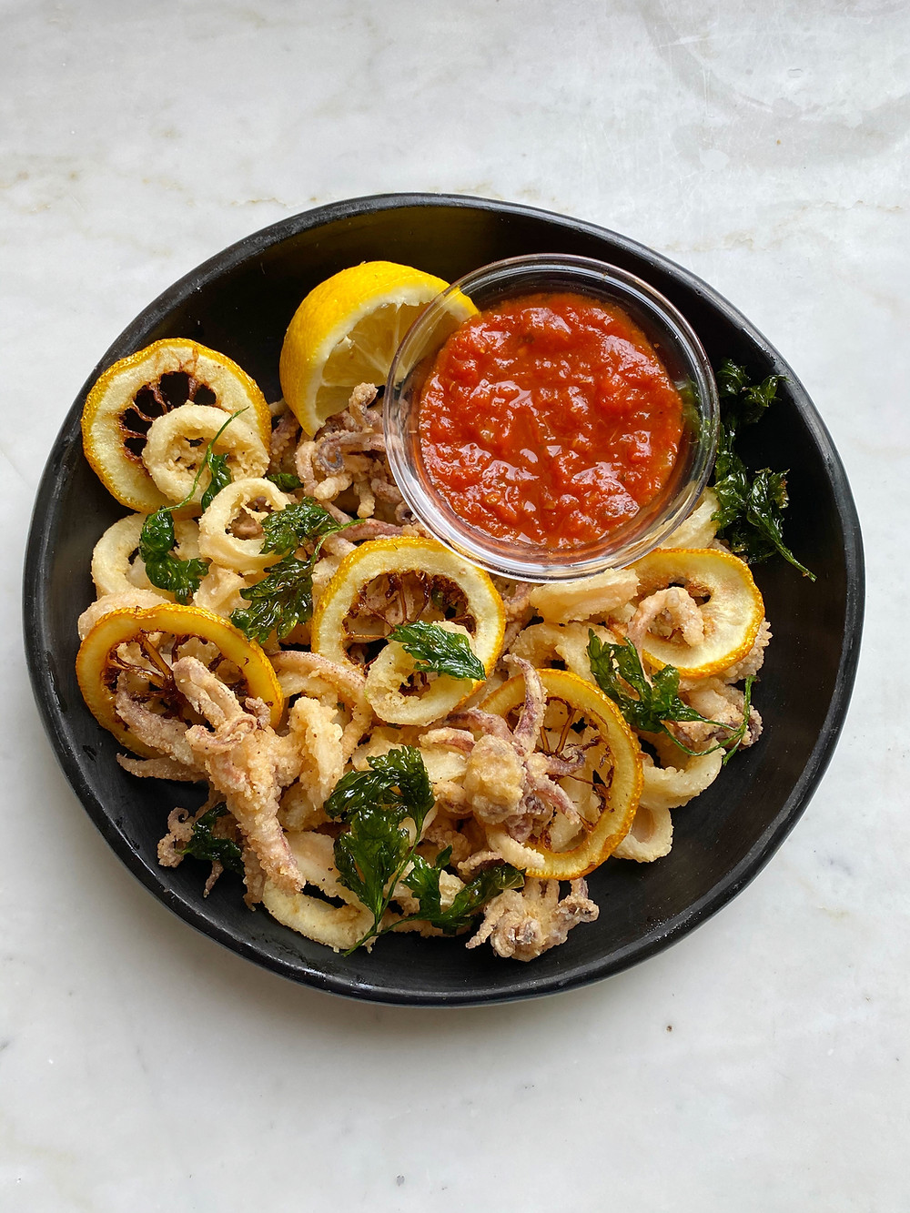 Thai-Inspired Fried Calamari