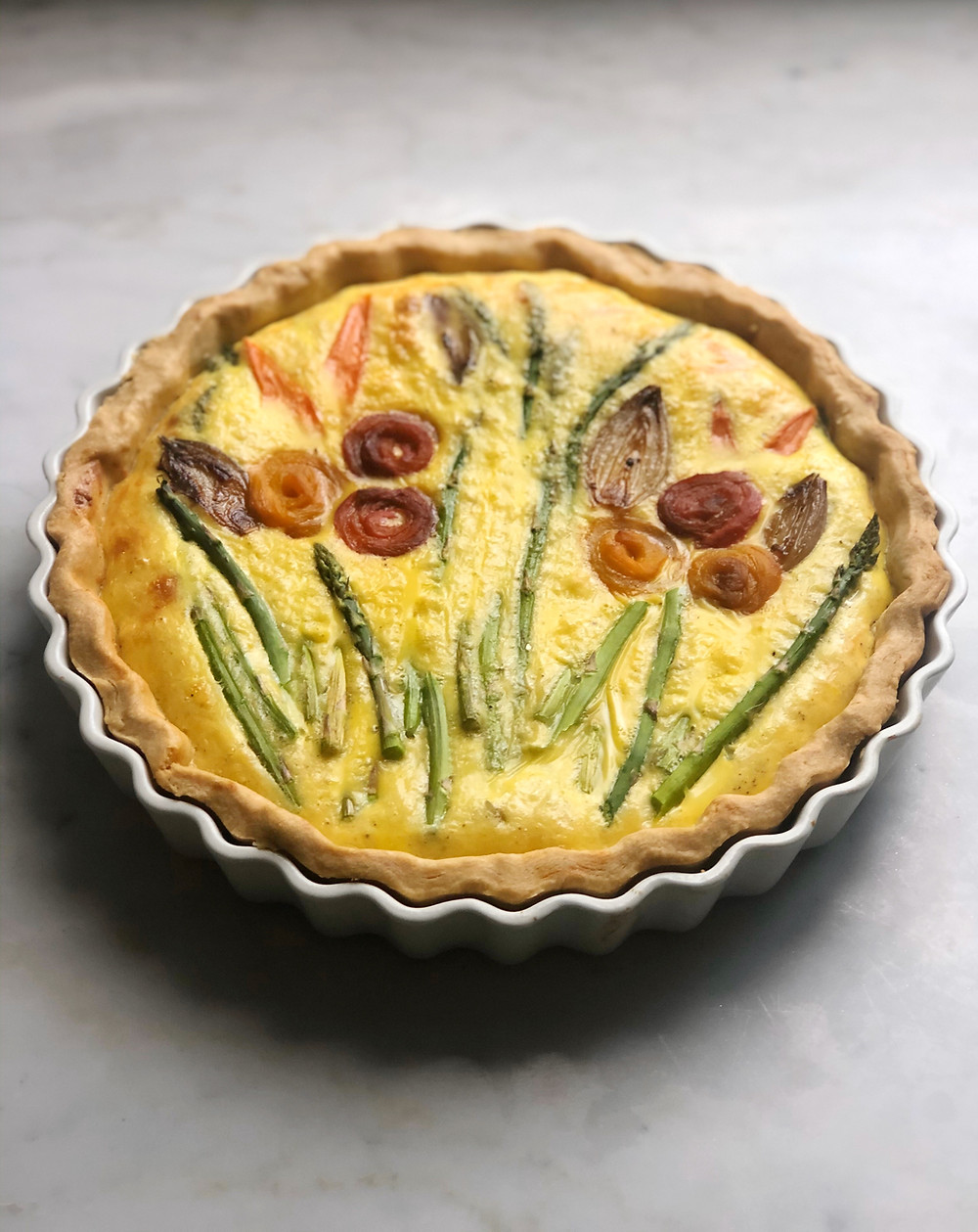 Garden Vegetable Quiche