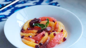 Winter Citrus Salad with Pomegranate & Mint