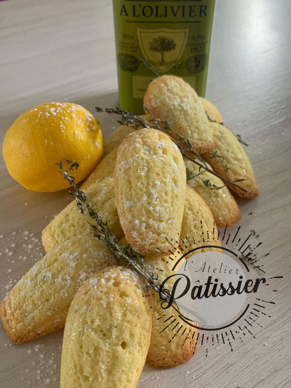 Madeleines Thym Citron vert