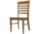 Light Brown Modern Farmhouse Style Dining Chair made from Oak