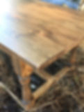 High angle view of various wood stain colors on a wooden table
