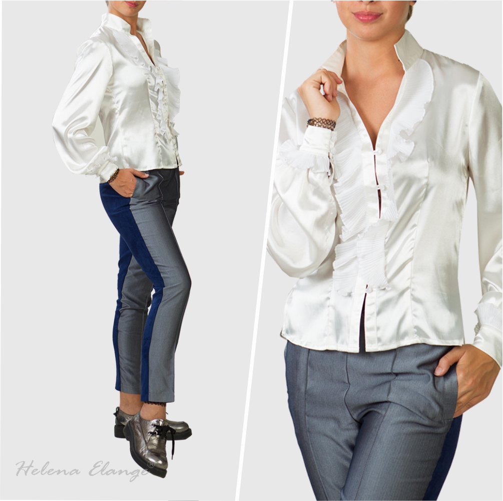 Woman blouse / Business outfit / Helena Elange