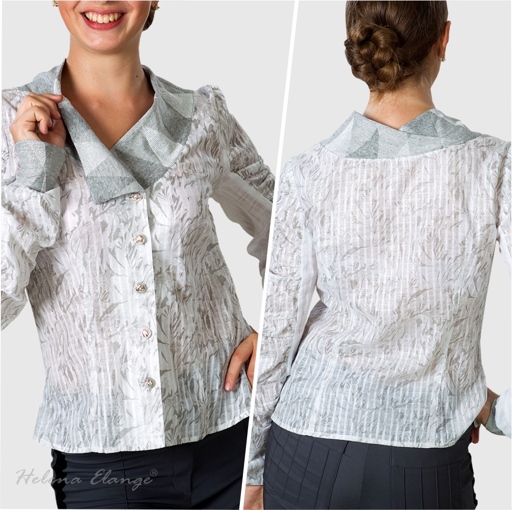 Woman Blouse / Business outfit / Helena Elange