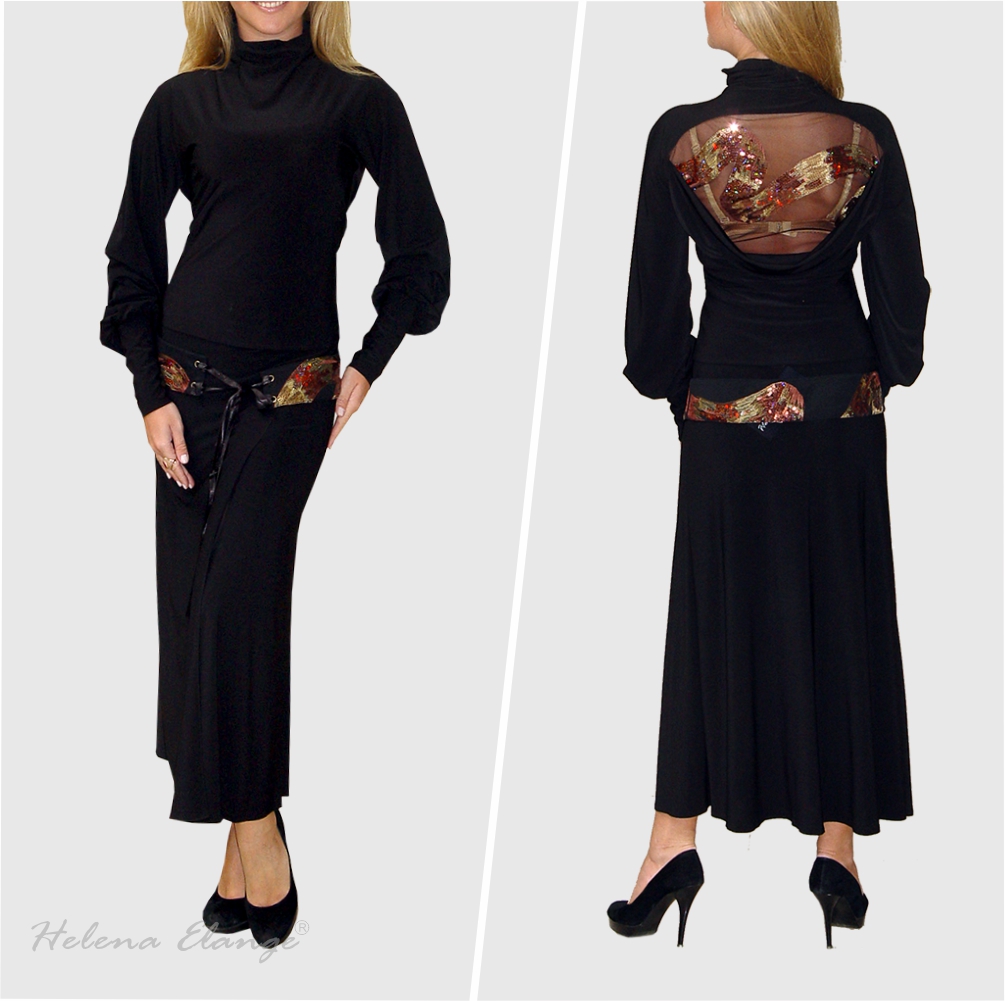 Evening & Cocktail dress/ Evening skirt suit/ Helena Elange