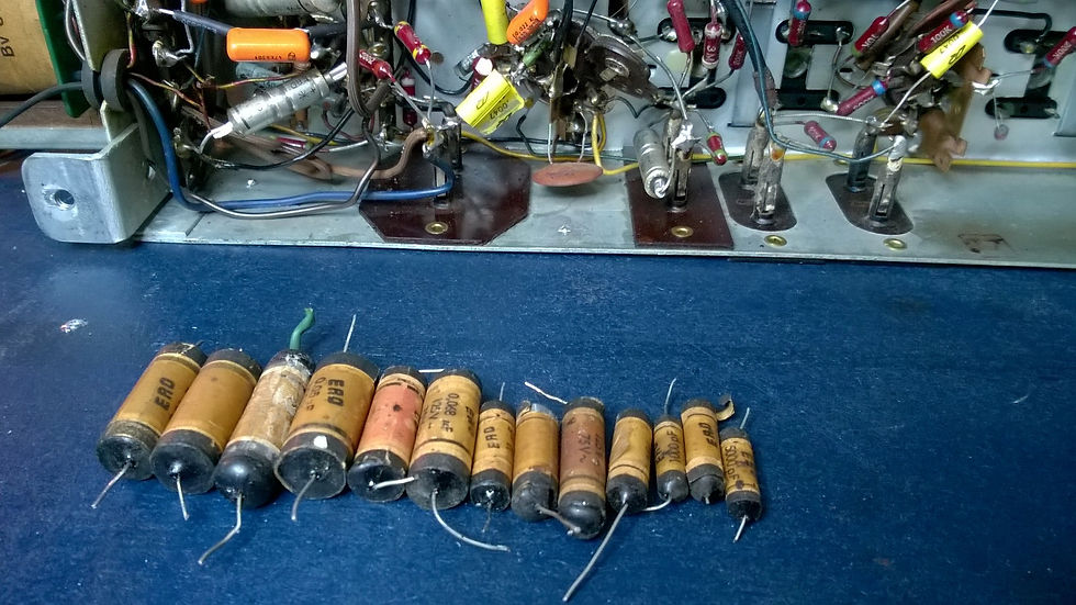 sostituzione componenti deteriorati - bad components are replaced