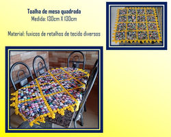 Toalha de Mesa Quadrada