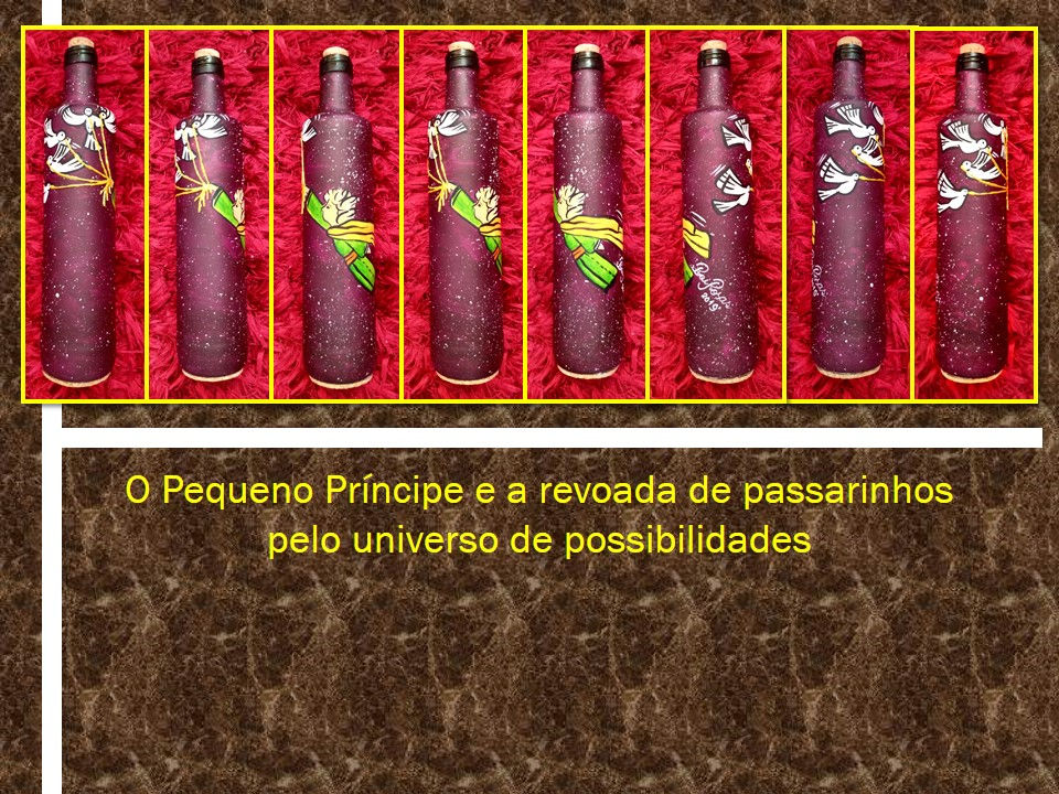 O pequeno Príncipe e a revoada de passarinhos