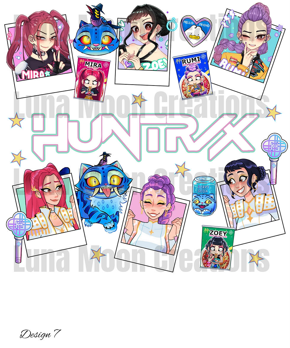 Thumbnail: Kids K-Pop Demon Hunter T-Shirts
