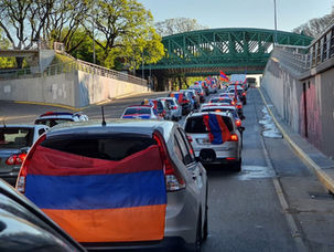 CARAVANA SUDAMERICANA POR LA PAZ Y EL RECONOCIMIENTO DE ARTSAJ