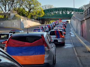 CARAVANA SUDAMERICANA POR LA PAZ Y EL RECONOCIMIENTO DE ARTSAJ