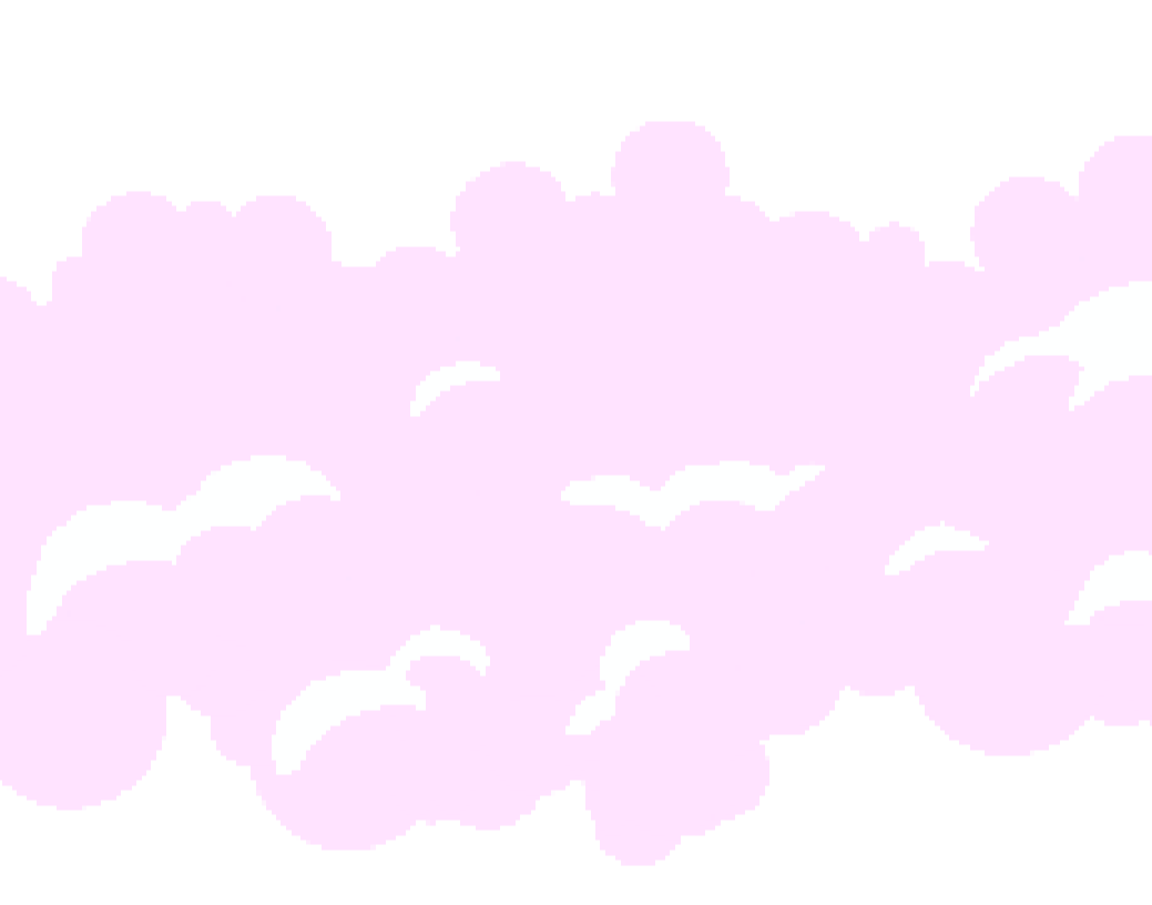 Nuage pixel art