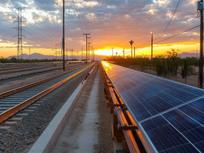 Des panneaux solaires sur rails pour la SNCF