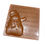 Thumbnail: Belgian Chocolate Snowman Tablet