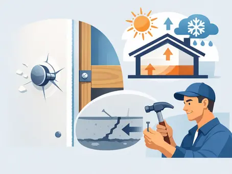 What Are the Main Nail Pop Causes in Drywall?