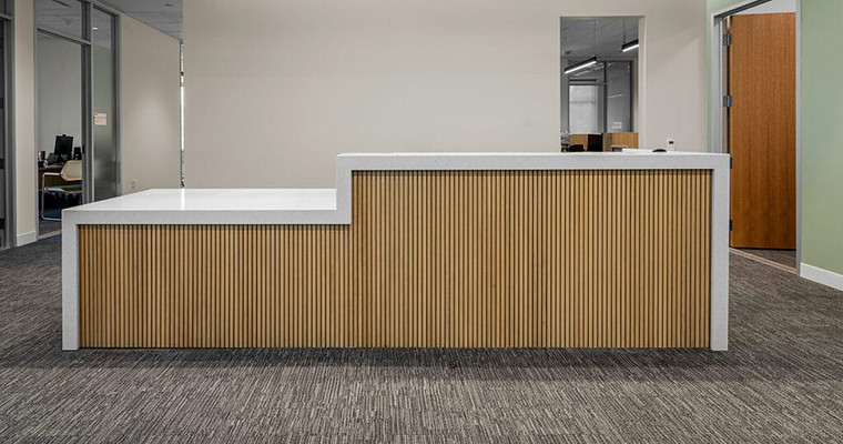 San Diego custom reception desks