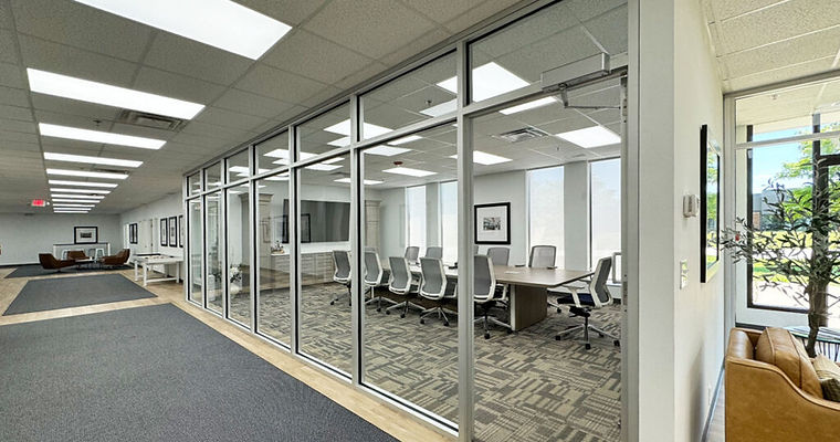 San Diego commercial glass walls