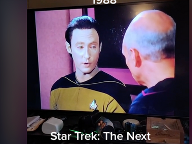 TikTok - Star Trek, teaching us about Pronouns since 1988