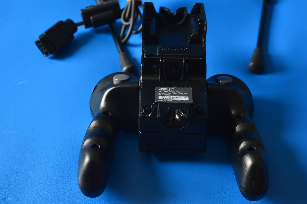 Thumbnail: Nintendo Virtual Boy Jap ( No AC adapter ) + Mario Tennis + Virtical Force