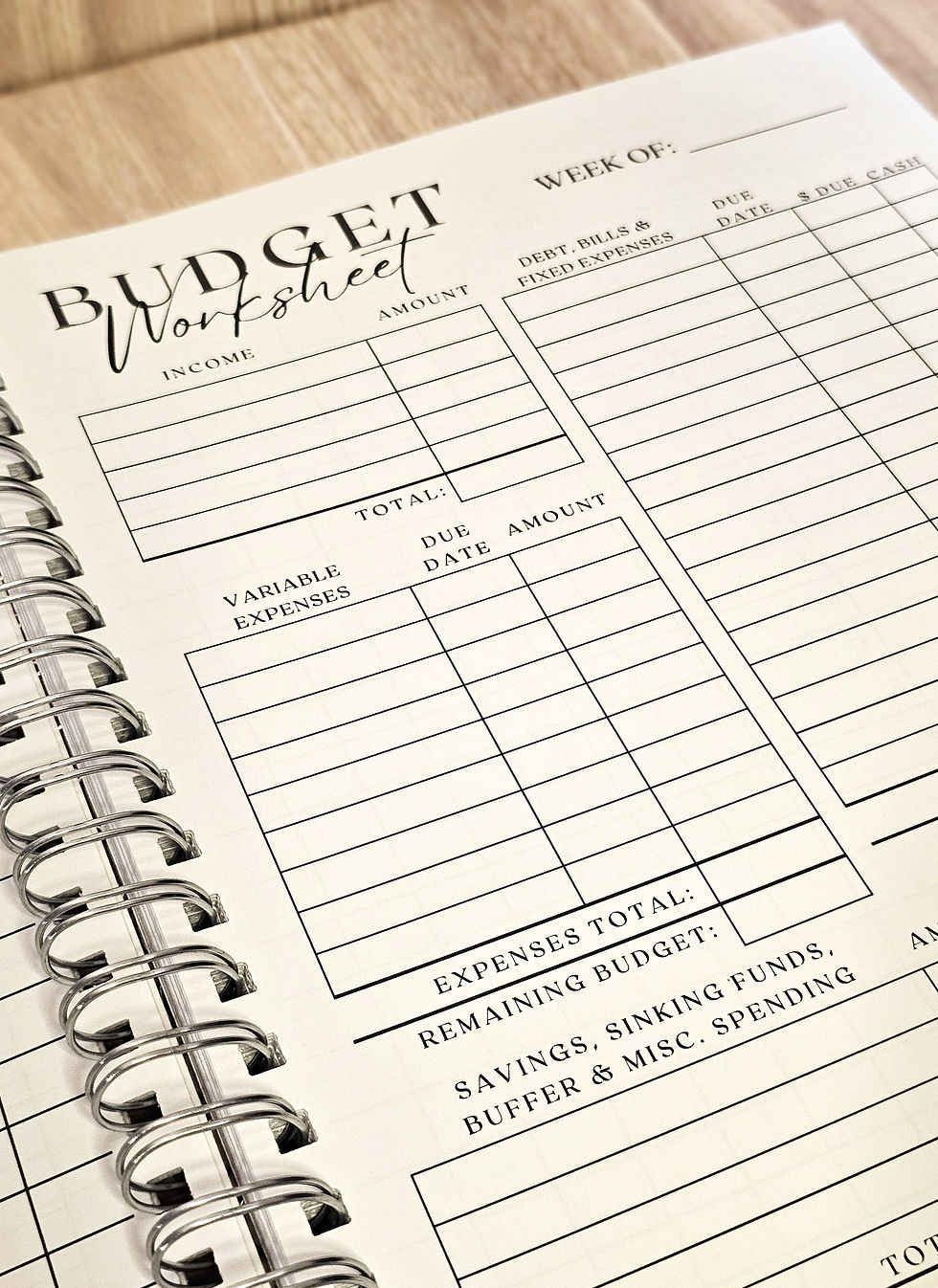 Thumbnail: IMPERFECT SALE - 2026 Budget Planner