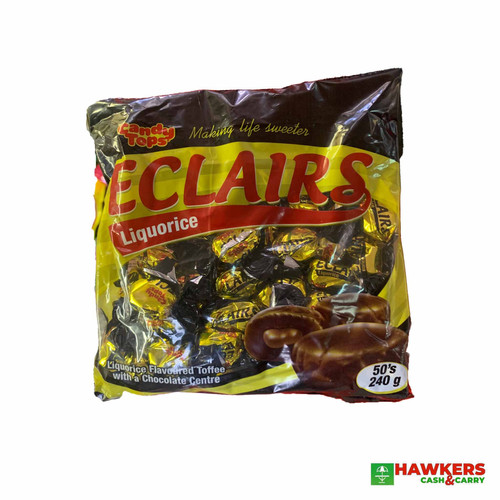 Candy Tops Eclairs 50 Hawkers Cash & Carry