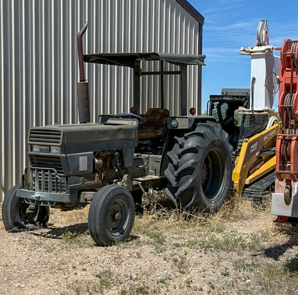 Equipment discarded at Ouray WR