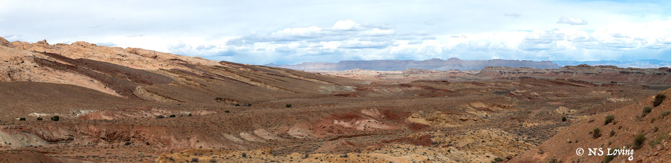 Panorama San Rafael Swell Utah